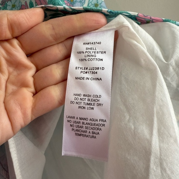 Tuckernuck Hyacinth House Floral Puff Sleeve Sallie Dress - Size Extra Small XS - Picture 15 of 15